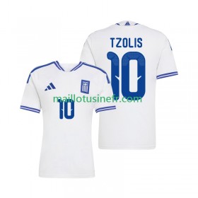 Maillot de Foot Grèce Christos Tzolis 10 Domicile 2026